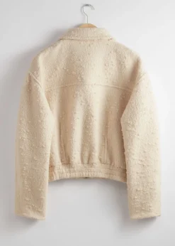 Sale Oversized Jakke Med Lynlas Kvinder Frakker & Jakker