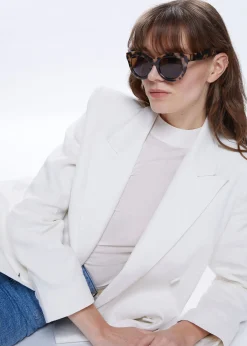 Store Oversized Runde Solbriller Kvinder Solbriller