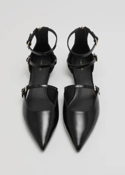 Online Point-Toe Laeder Pumper Kvinder Pumper