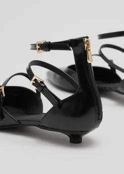 Online Point-Toe Laeder Pumper Kvinder Pumper