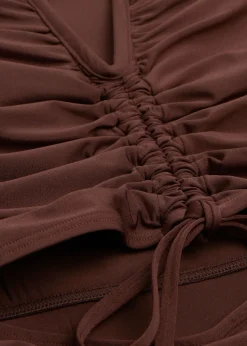 Best Ruched Bandeau Badedragt Kvinder Badetøj