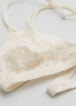 Cheap Scalloped Blonde Blod Bh Kvinder Bh'Er