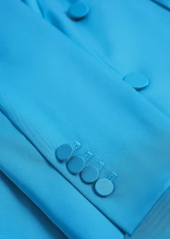 Fashion Skraeddersyet Dobbeltradet Blazer Kvinder Blazere