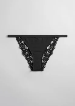 Online Skumpet Blonde Mini Trusser Kvinder Underdele