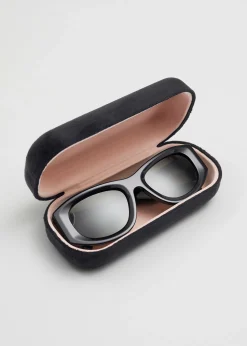 Store Sporty Silhouette Acetate Solbriller Kvinder Solbriller