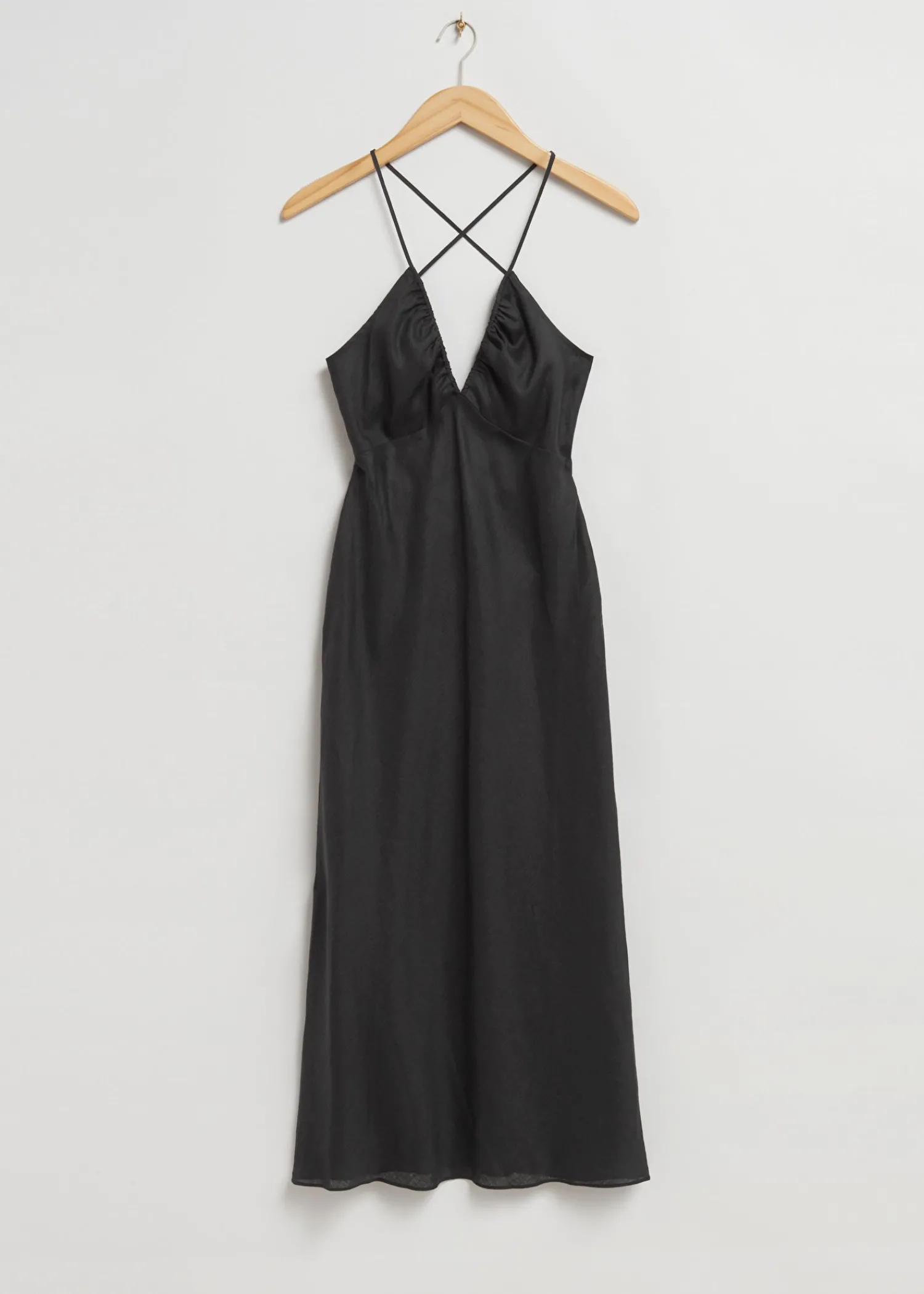 New Strappy Kjole Med Aben Ryg Kvinder Kjoler