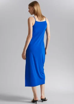 Outlet Strappy Kjole Med Firkantet Hals Kvinder Kjoler