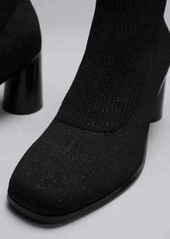 Clearance Strik SokkeStøvler Kvinder Støvler