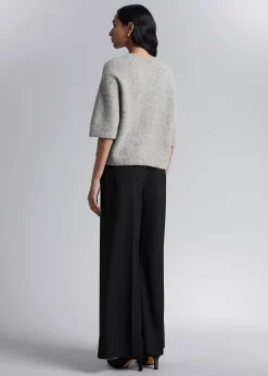 Best Sale Strik T-Shirt Kvinder Toppe