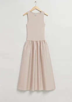 Cheap Tanktop Midikjole Kvinder Kjoler