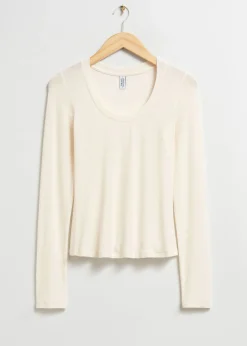 Online Top Med Rund Hals Kvinder Toppe