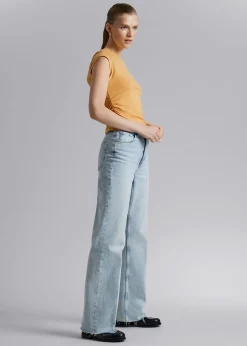 Flash Sale T-Shirt Med Rynket Som Kvinder Toppe