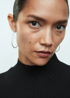 Shop Abn Slim Hoops Kvinder Oreringe