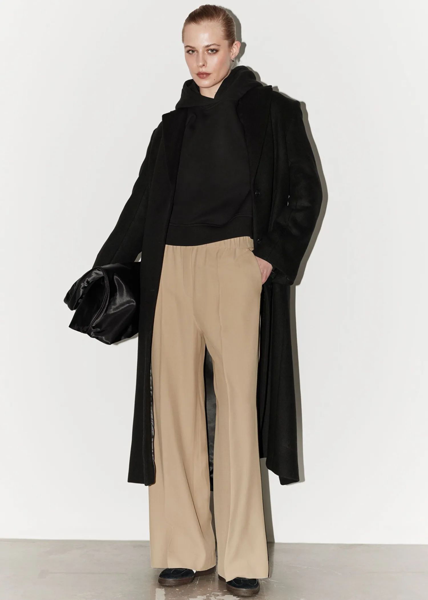 Discount Afslappede Press-Crease Bukser Kvinder Bukser