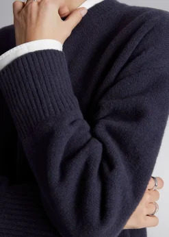 Fashion Afslappet Striktroje Kvinder Strik