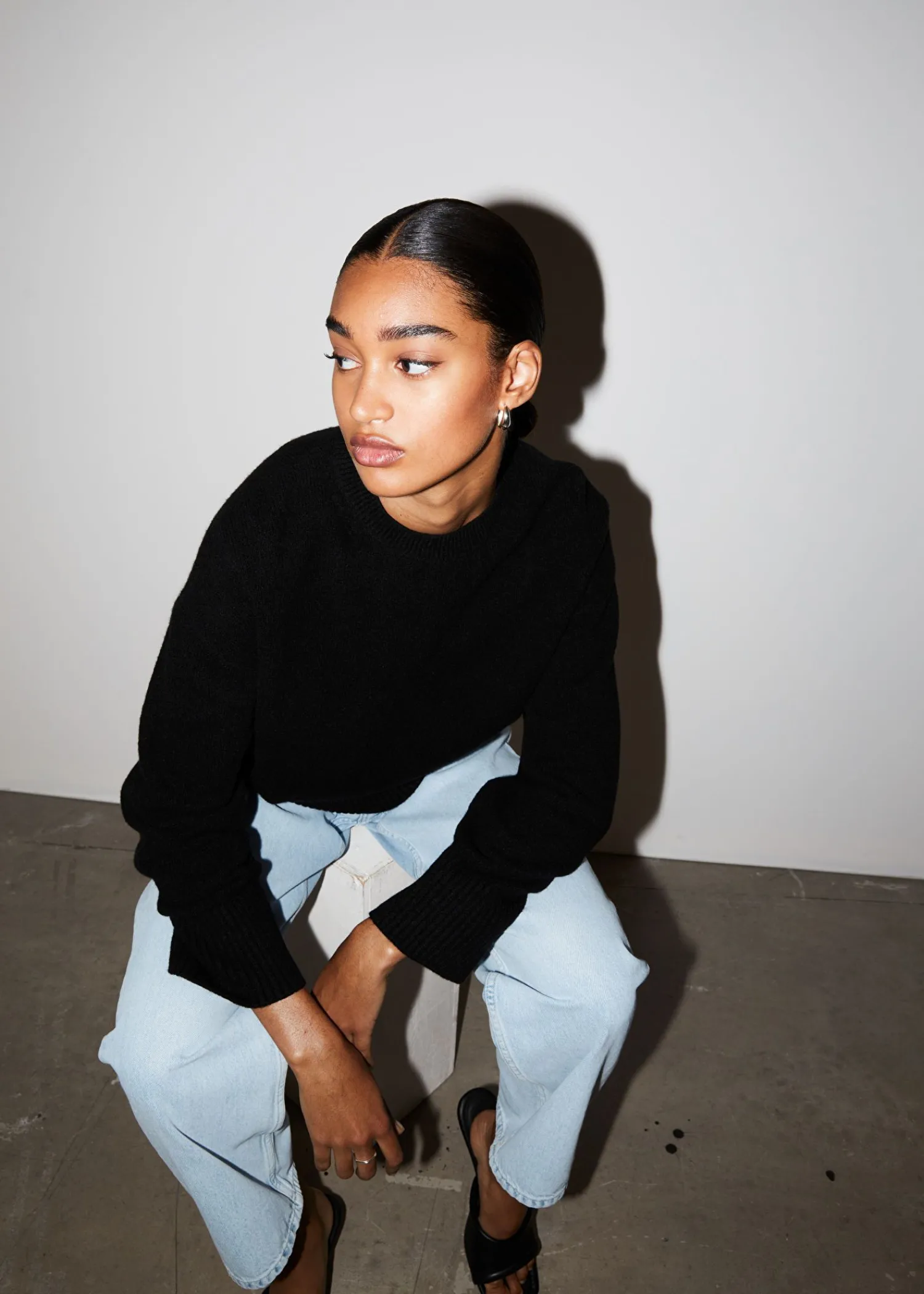 Flash Sale Afslappet Striktroje Kvinder Strik