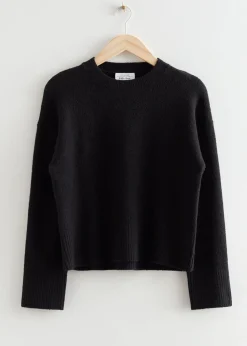 Flash Sale Afslappet Striktroje Kvinder Strik