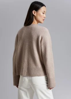 Outlet Afslappet Striktroje Kvinder Strik