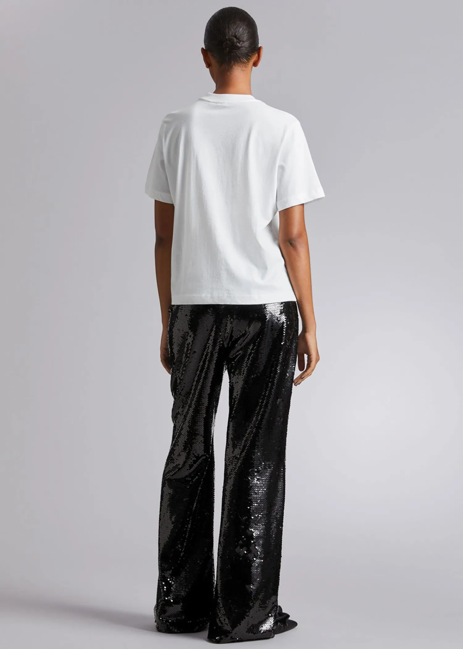 Online Afslappet T-Shirt Kvinder Denim