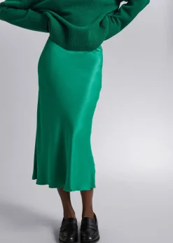 Store A-Line Midi Nederdel Kvinder Nederdele