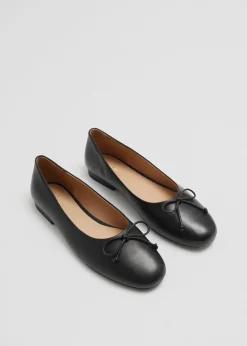 Shop Balletlejligheder I Laeder Kvinder Lejligheder