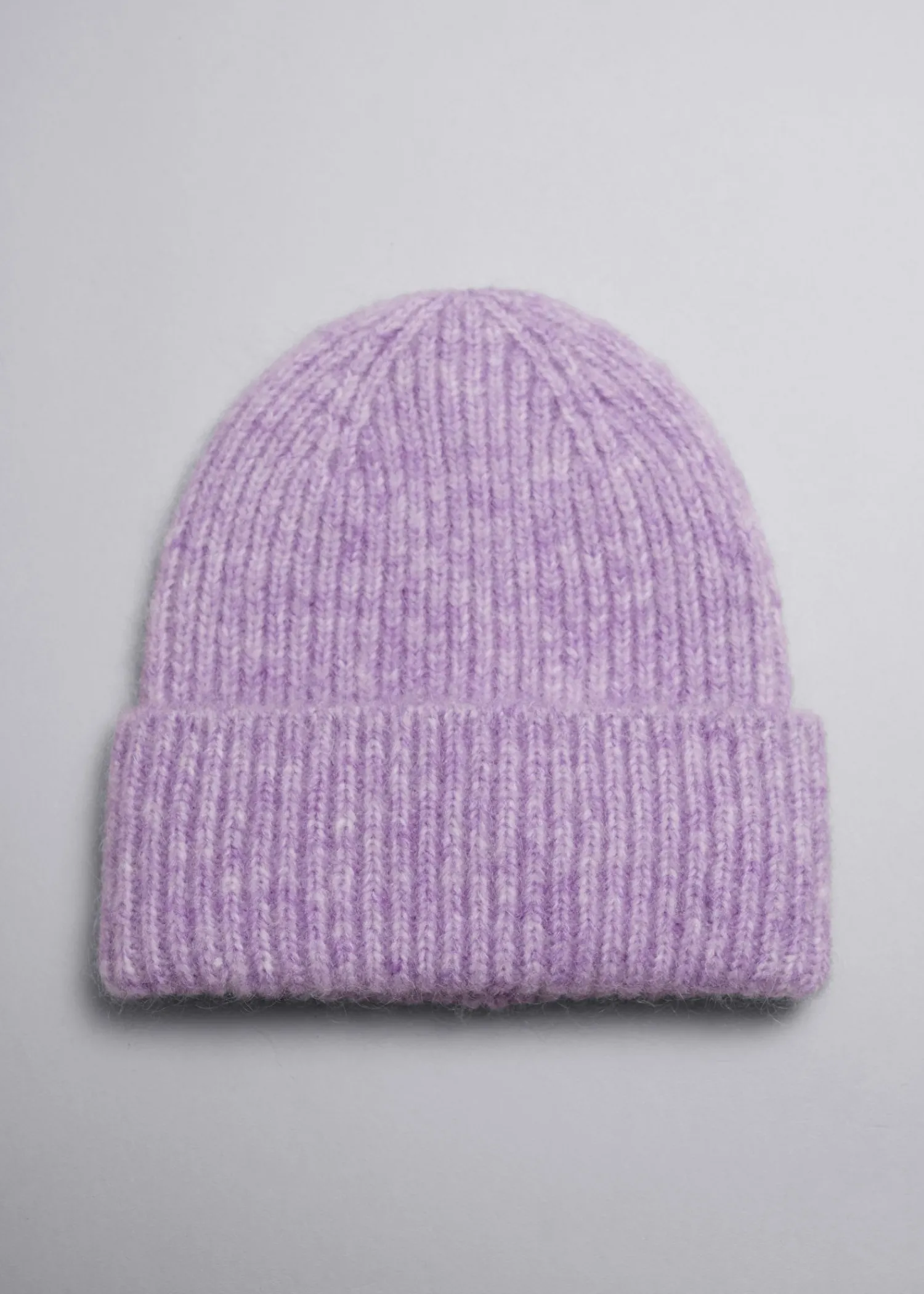 Discount Beanie Af Uldblanding Kvinder Matchende Sæt