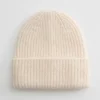 Hot Beanie Af Uldblanding Kvinder Matchende Sæt