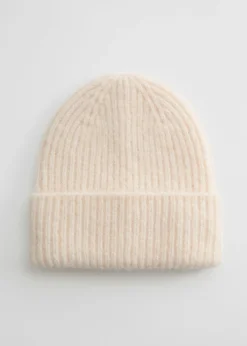 Hot Beanie Af Uldblanding Kvinder Matchende Sæt