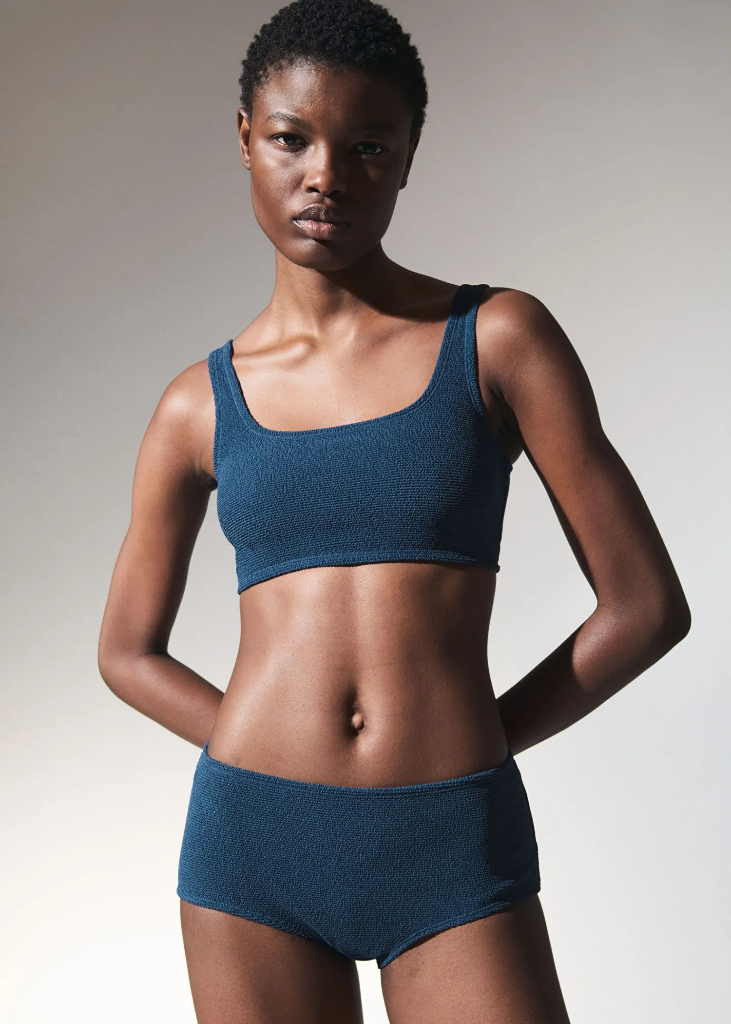 Best Sale Bikinitrusser Med Hoj Talje Kvinder Bikinier