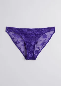 Discount Blomstrede Blondetrusser Kvinder Underdele