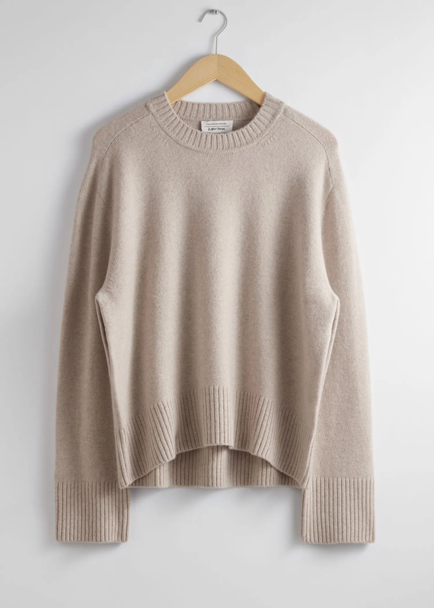 Fashion Boxy Cashmere-Blend Jumper Kvinder Kashmir