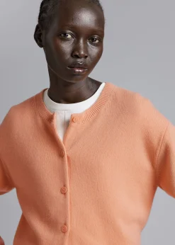 Cheap Boxy Merino Uld Cardigan Kvinder Strik