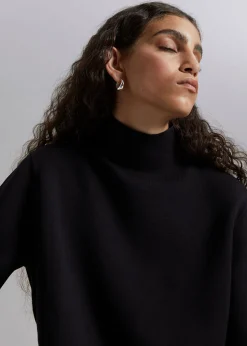 Online Boxy Rullekrave Striktroje Kvinder Strik