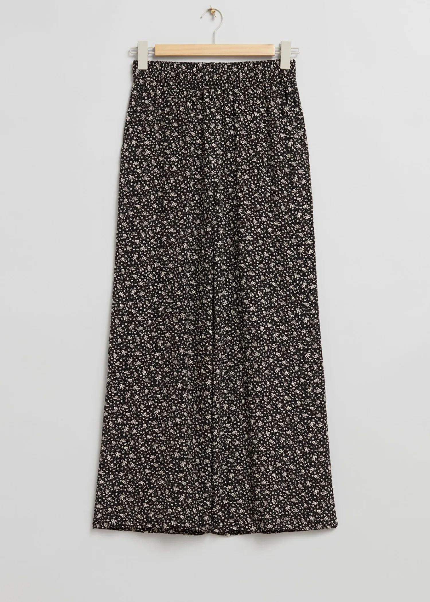 Best Sale Brede Bukser Med Tryk Kvinder Bukser