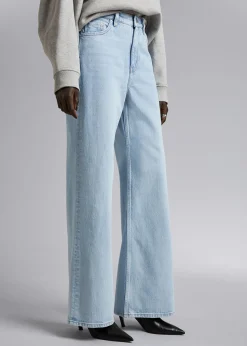 Sale Brede Jeans Kvinder Jeans