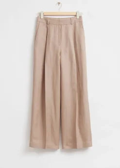 Store Brede Skraeddersyede Bukser Kvinder Sæt Og Dragter