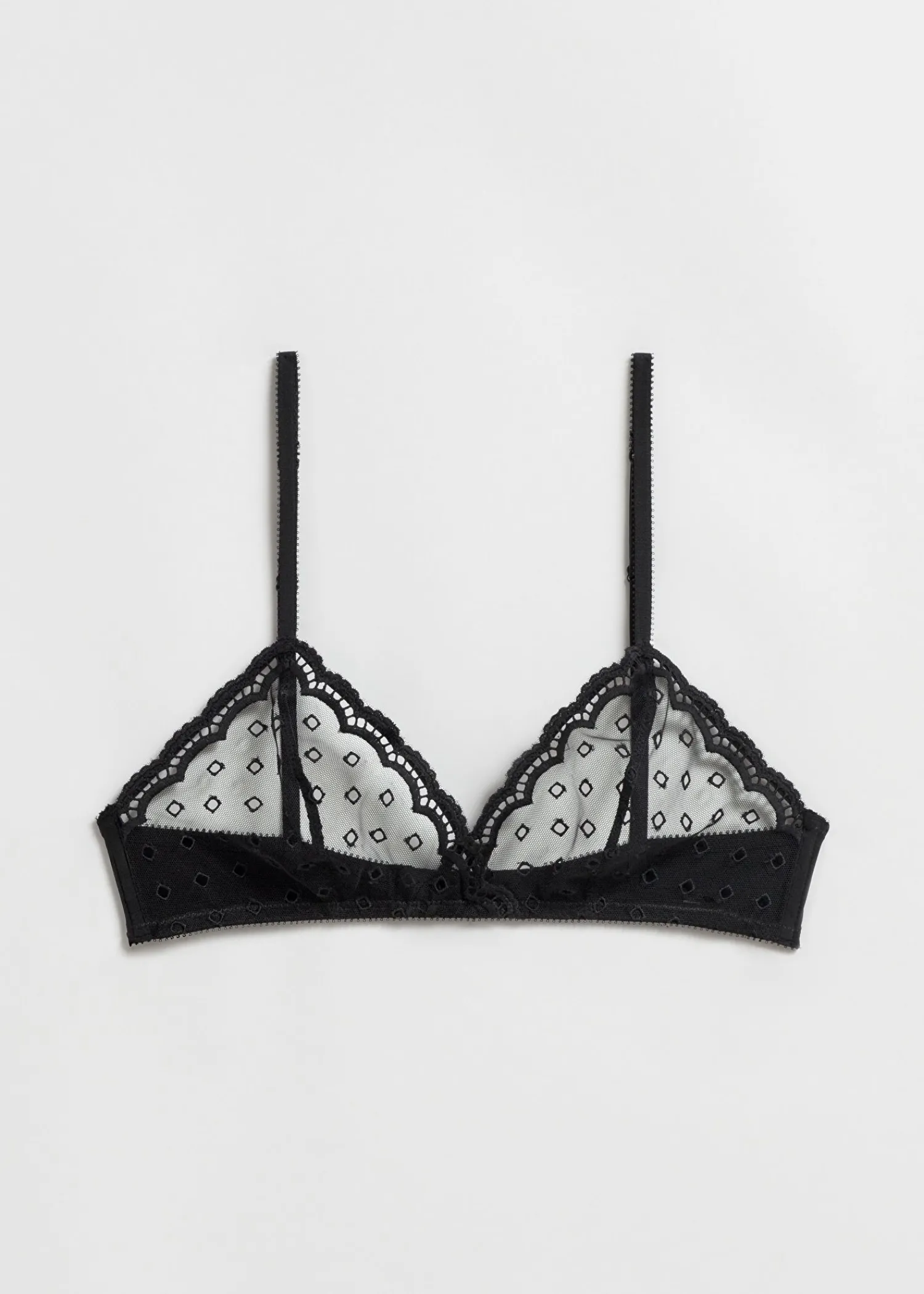 New Broderet Blod Bh Med Blonder Kvinder Bh'Er