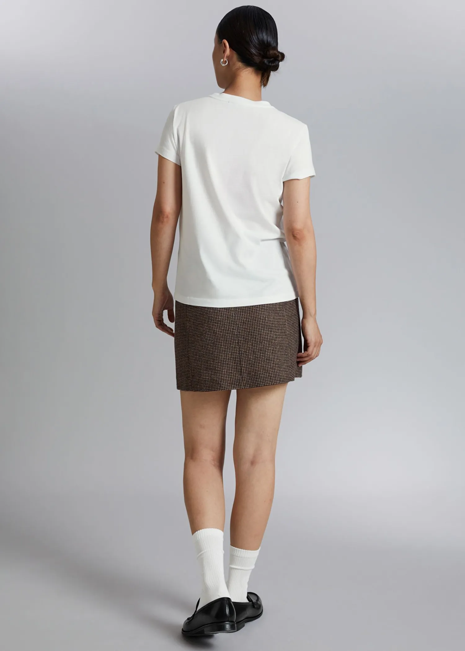 Clearance Broderet T-Shirt Kvinder Toppe