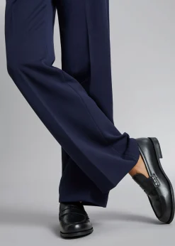 Best Bukser Med Bred Pressefold Kvinder Bukser