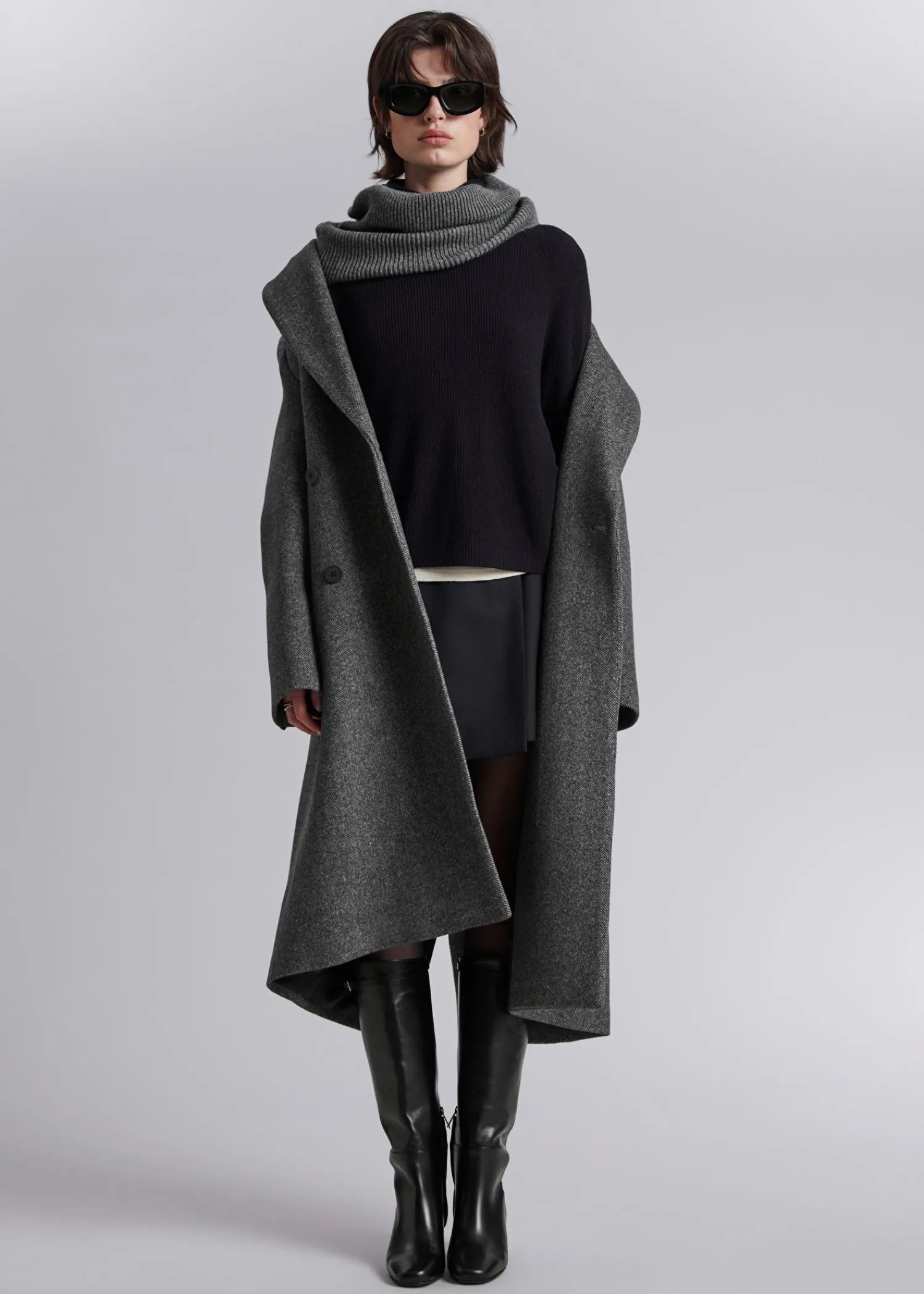 Online Cashmere Rullekrave Sweater Kvinder Kashmir