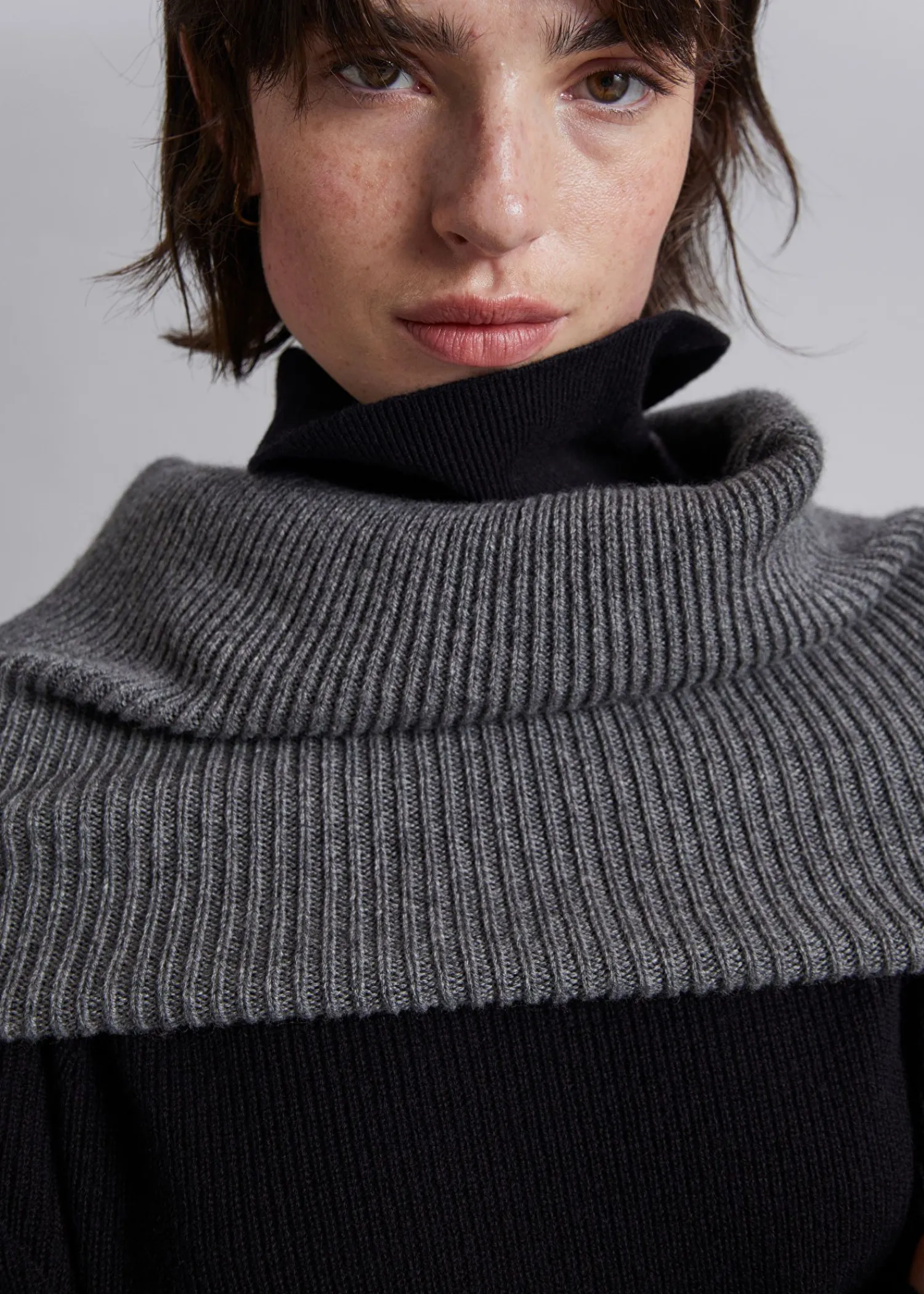 Online Cashmere Rullekrave Sweater Kvinder Kashmir