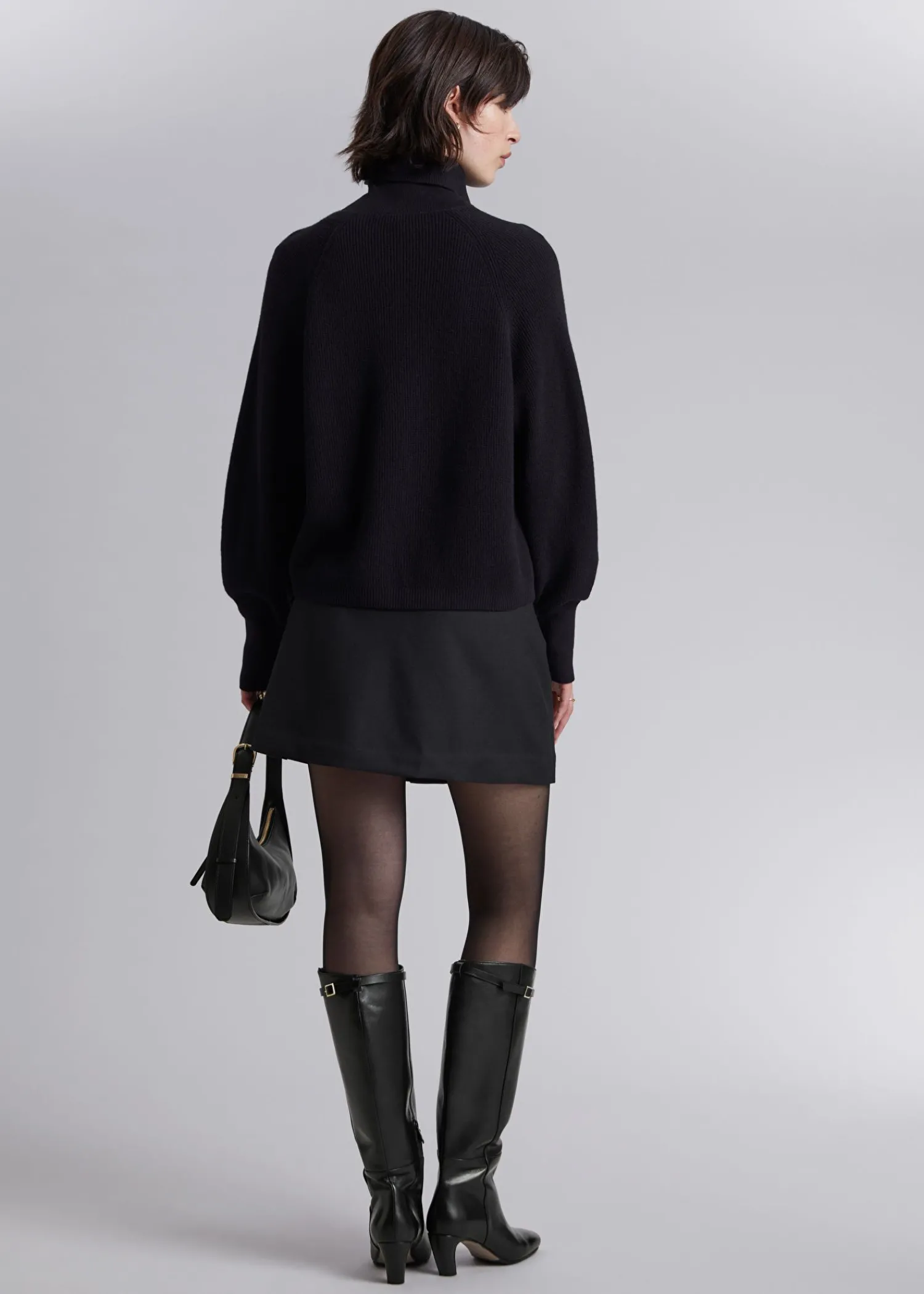 Online Cashmere Rullekrave Sweater Kvinder Kashmir