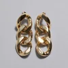 New Chunky Drop Chain Oreringe Kvinder Oreringe