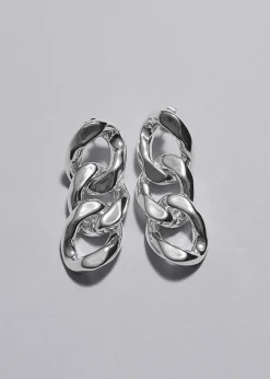 Shop Chunky Drop Chain Oreringe Kvinder Oreringe