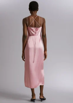 Hot Cowl-Neck Kjole Kvinder Kjoler