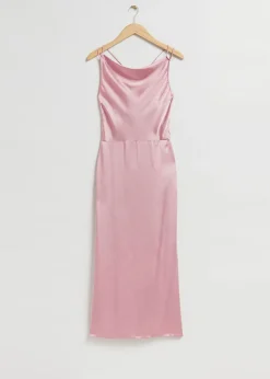 Hot Cowl-Neck Kjole Kvinder Kjoler