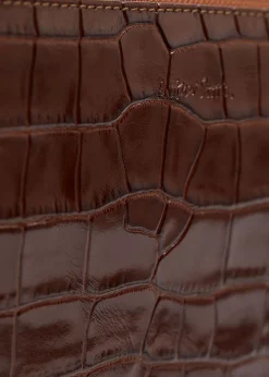 Clearance Croco Laedertaske Kvinder Tasker