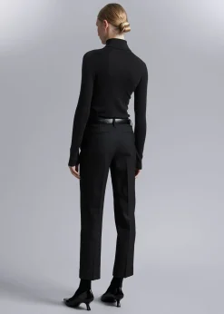 Clearance Cropped Tilspidsede Bukser Kvinder Bukser