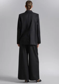 Best Dobbeltradet Blazer Kvinder Blazere