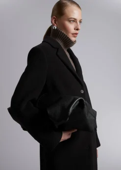 Store Enkeltradet Frakke Kvinder Frakker & Jakker